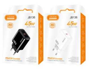 Зарядное устройство JOKADE JB136 USB-C PD45W White