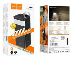 Повербанк резервный HOCO J86 Powermaster 22.5W fully compatible 40000mAh (черный)