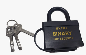 Замок навесной 50мм BINARY короткая дужка