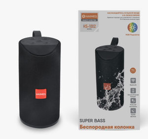 Портативная колонка TWS, 10Вт, АКБ 1200мAh HAIMES HS-1002 черный