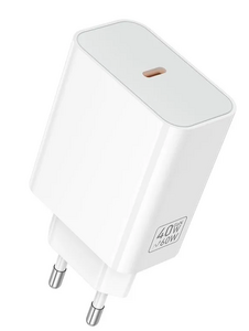 Зарядное устройство  Hoco 40W; 1*USB-C; C162A