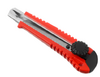 Нож универсальный 18мм, метал.направ., Twist lock, пластик, блистер  ЕРМАК