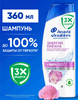 Шампунь HEAD&SHOULDERS Энергия океана Ч/З 360мл 6шт/уп