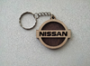 Брелок деревянный для авто NISSAN