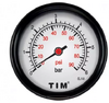 Манометр 6 бар аксиальный «TIM» Y-50Т-6