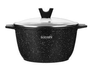 Казан 24х13,0см, 4,8л, литой алюминий, индукция SATOSHI Монфор