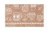 Кухонное полотенце «Доляна» Cup of tea, 35×60 см, МИКС, 100% хлопок