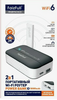Wi-Fi роутер портативный + внешний аккумулятор 10000 mAh FaizFull FW20. Порт для зарядки Type-C.