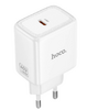 Сетевое зарядное устройство HOCO N83 Profit single port PD40W charger(EU) - White