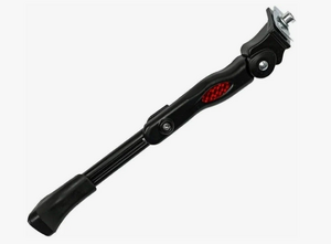 Подножка Velo Wheel 20–26", алюминиевая, раздвижная, чёрная