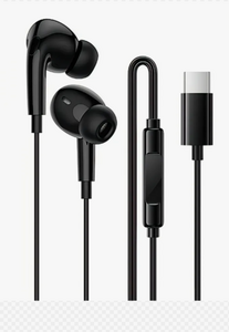 Проводные наушники внутриканальные Borofone BM100 Pro Type-C (black) (241885)