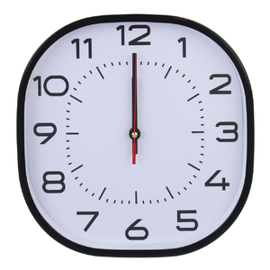 Часы настенные тм LADECOR CHRONO квадратные, 30x30x4 см, пластик, стекло, 1хАА