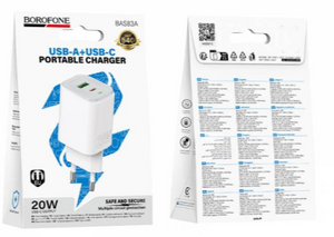 Зарядное устройство Borofone BAS83A White