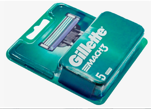Сменные касеты GILLETTE MASH 3 PLUS 5шт 10шт/уп