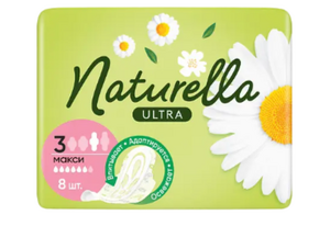 Прокладки Naturella Camomile Ultra Maxi с крылышками 8 шт
