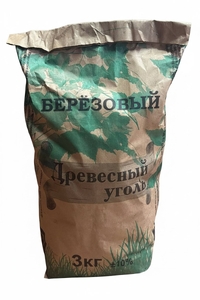 Уголь берёзовый 3 кг