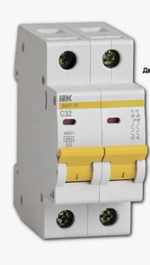 Авто выключатель BA 47-29 C 2*32A IEK 6/76 шт.