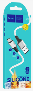 Дата кабель HOCO X86 Silicone USB/Type-c белый