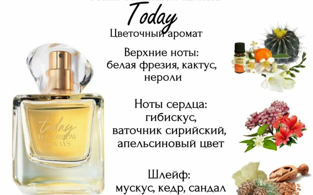 Парфюм женский Today для неё, 55 мл