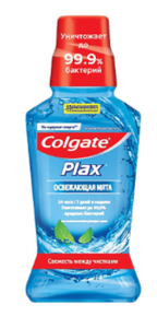 Опаласкиватель для полости рта Colgate Plax Освежающая мята 250 мл 1/12