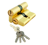 Сердцевина MAXI Locks EN60 английский ключ-ключ PB Полированная латунь