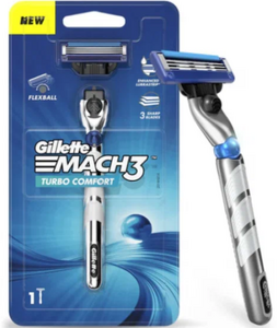 Бритвенный станок Gillette Mach3 Turbo Comfort
