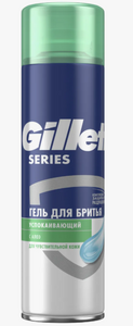 Гель для бритья GILLETTE Sensitive ALOE  200мл 6шт/уп