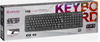 Клавиатура Defender HB-420, Black, Classic, USB, мембрана