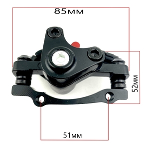 Механизм переднего дискогового тормоза F160/R140  QUSHINLUN TY-NO-907DS-5
