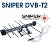 Антенна комнатная DVB-T2 усилит mini15 Sniper