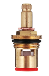 Кран-букса для смесителя 1/2", 20шл., шток 8х7мм, 180°, металлокерамика