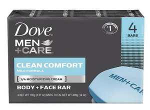 Крем мыло ДАВ мужской 100гр CLEAN COMFORT MEN